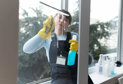 Nettoyage de vitres intérieures et extérieures à Lantages